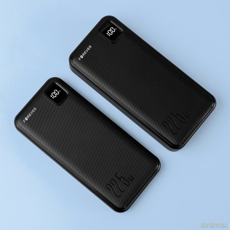 Forever power bank TB-300M PD QC 22,5W 10000 mAh czarny