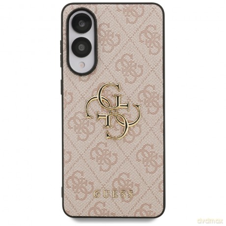 Guess nakładka do Samsung Galaxy S25 Edge GUESS HC 4G PU big logo różowa