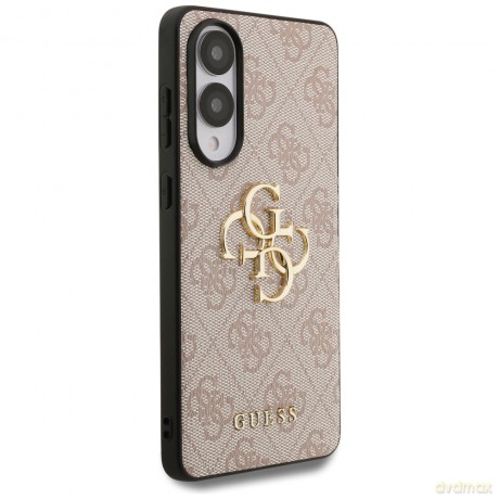 Guess nakładka do Samsung Galaxy S25 Edge GUESS HC 4G PU big logo różowa