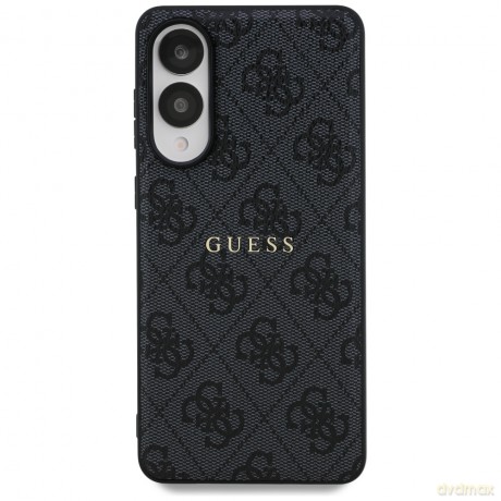 Guess nakładka do Samsung Galaxy S25 Edge HC MAGSAFE PU 4G RING CLASSIC LOGO czarna