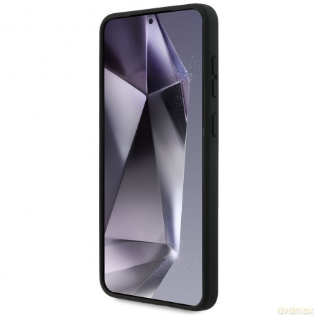 Karl Lagerfeld nakładka do Samsung Galaxy S25 Edge MAGNETIC SILICONE DOUBLE HEADS czarna