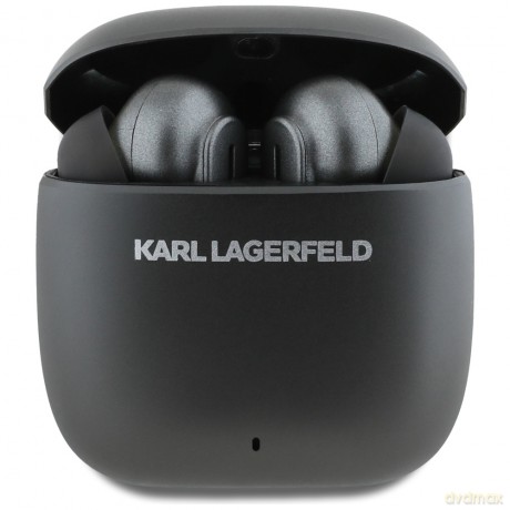 Karl Lagerfeld słuchawki bezprzewodowe TWS ANC ENC METAL PRINTED LOGO czarne
