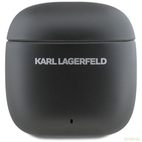 Karl Lagerfeld słuchawki bezprzewodowe TWS ANC ENC METAL PRINTED LOGO czarne