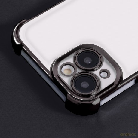 Nakładka Anti Shock Chrome do iPhone 16e czarna