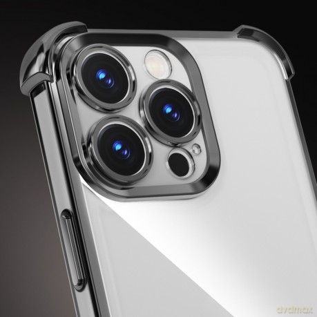 Nakładka Anti Shock Chrome do iPhone 16e czarna