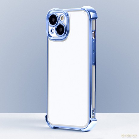 Nakładka Anti Shock Chrome do iPhone 16e niebieska