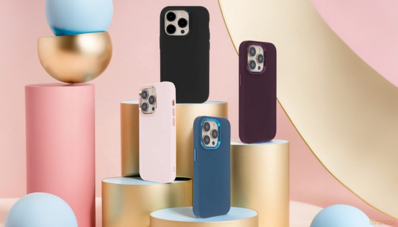 Nakładka Satin Elegant do iPhone 11 burgundowa