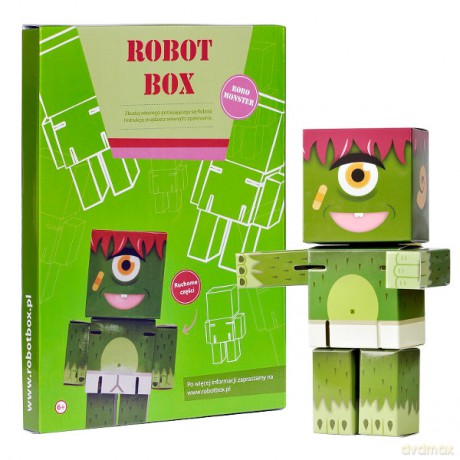 Art And Play Robot Box Monster [ZABAWKA]