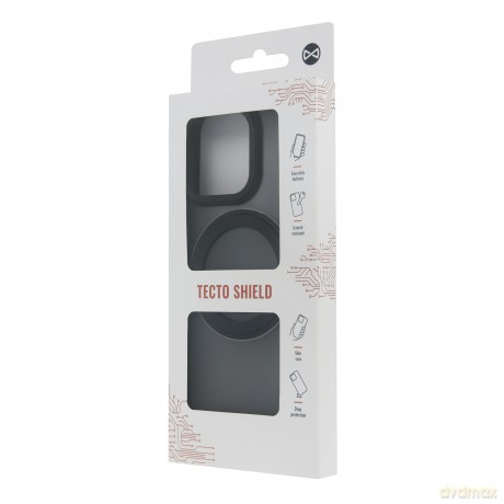 Nakładka Satin Elegant Mag do iPhone 12 / 12 Pro 6,1" czarna