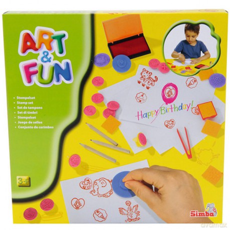 Art&Fun Zestaw Stempelków [ZABAWKA]