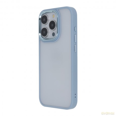 Nakładka Satin Elegant Matt do iPhone 12 / 12 Pro 6,1" niebieska