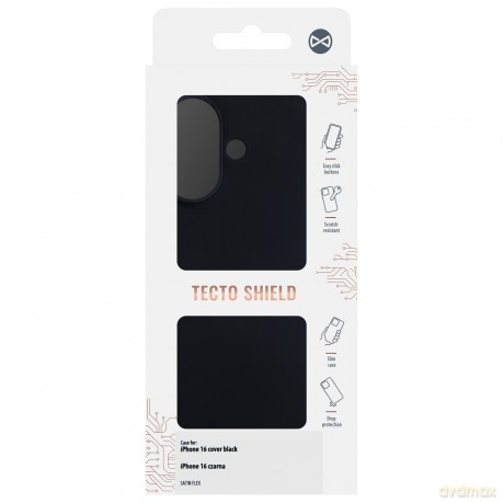 Nakładka Satin Flex iPhone 16 czarna