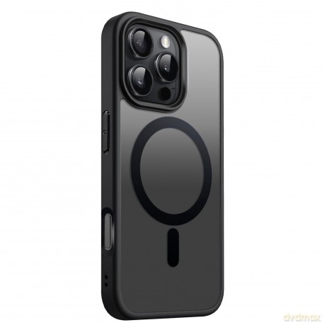 Nakładka Satin Matt Mag iPhone 16 Plus czarna