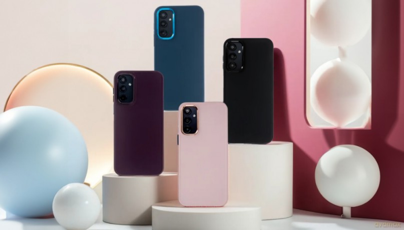 Nakładka Satin Touch do Samsung Galaxy S23 FE różowa
