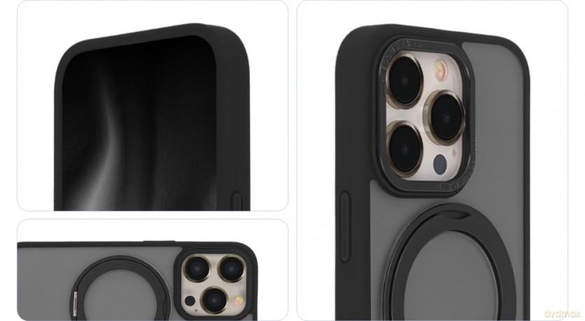 Nakładka Secure Spinning Mag do iPhone 11 czarny