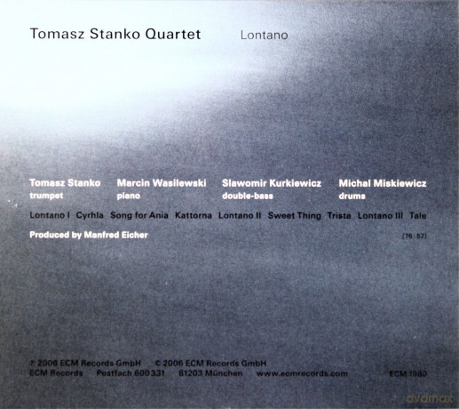 Tomasz Stańko Quartet: Lontano [CD]