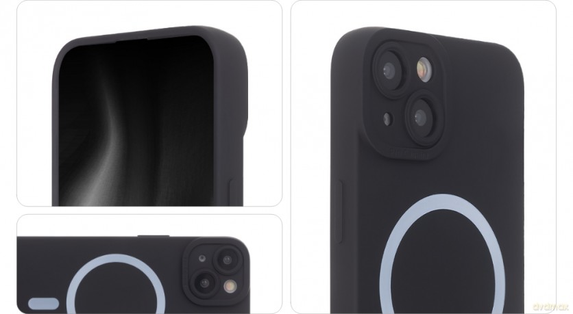 Nakładka Silicon Soft Mag iPhone 16 Plus czarna