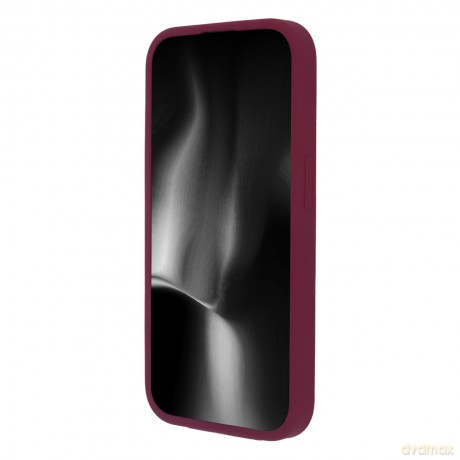 Nakładka Soft Touch Mag do iPhone 12 6,1" burgund