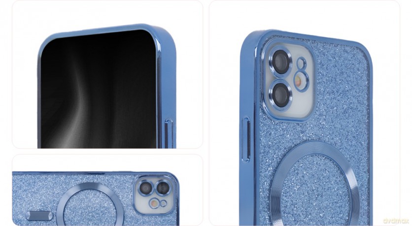 Nakładka SparkleFlex Mag do iPhone 11 niebieska