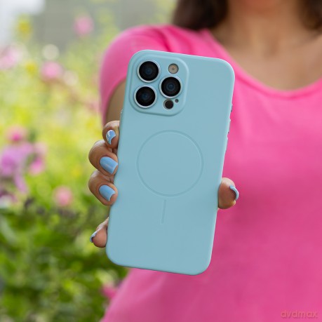 Nakładka Ultra Trendy Vivid Thin Mag do iPhone 12 6,1" niebieska