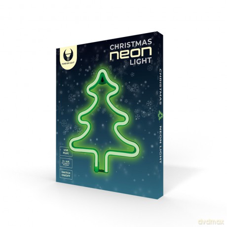 Neon LED CHRISTMAS CHOINKA zielona FLNE16 Forever Light