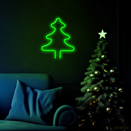 Neon LED CHRISTMAS CHOINKA zielona FLNE16 Forever Light