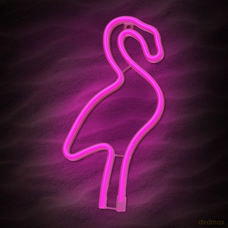 Neon LED FLAMING różowy Bat + USB FLNE18 Forever Light
