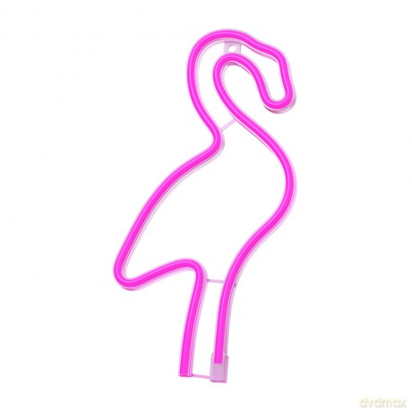 Neon LED FLAMING różowy Bat + USB FLNE18 Forever Light