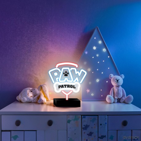 Neon LED na podstawce Psi Patrol - Logo OW-120146
