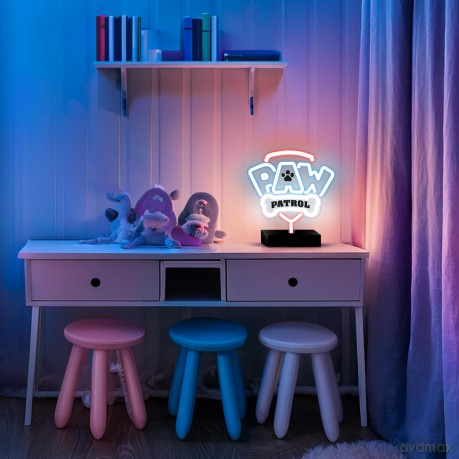 Neon LED na podstawce Psi Patrol - Logo OW-120146