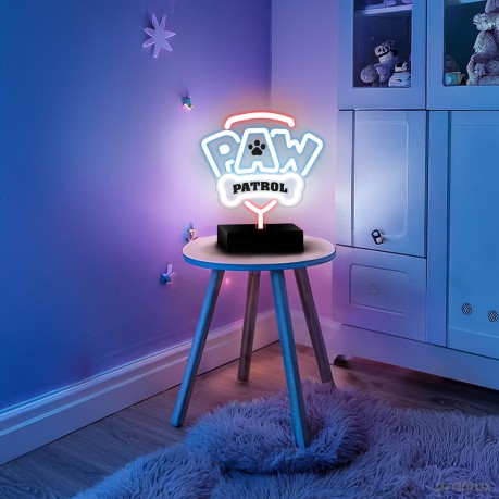 Neon LED na podstawce Psi Patrol - Logo OW-120146