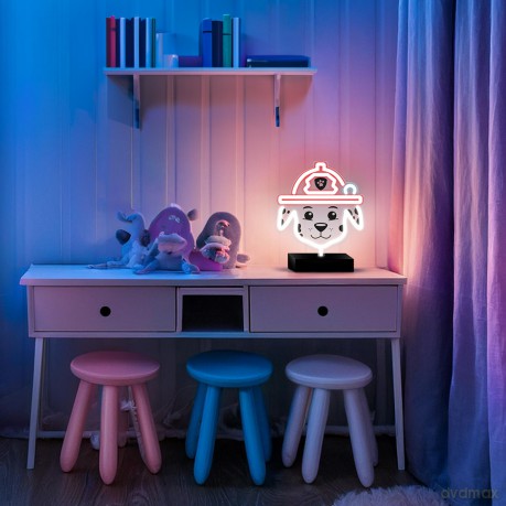 Neon LED na podstawce Psi Patrol - Marshall OW-120646