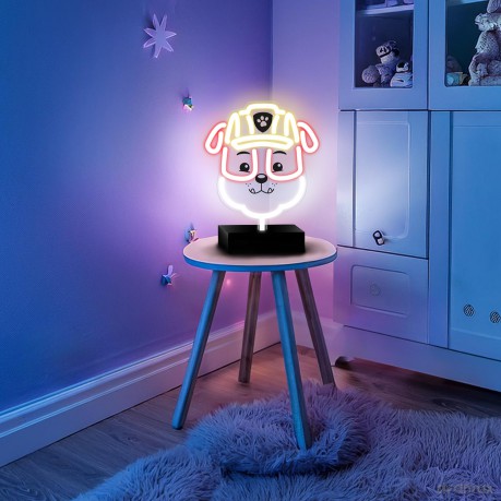 Neon LED na podstawce Psi Patrol - Rubble OW-120446