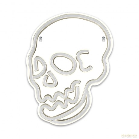 Neon PLEXI LED CZASZKA biała FPNE07X Forever Light