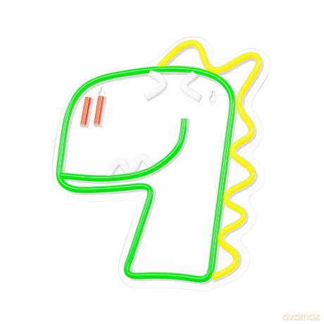 Neon PLEXI LED JURASSIC DINO zielony FLNJ02 Forever Light