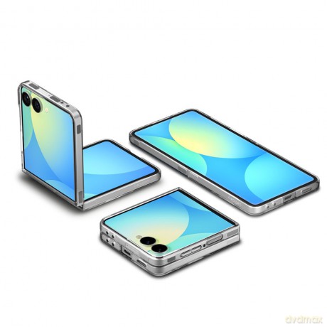 Spigen nakładka AirSkin do Samsung Galaxy Z Flip 7 przezroczysta biała