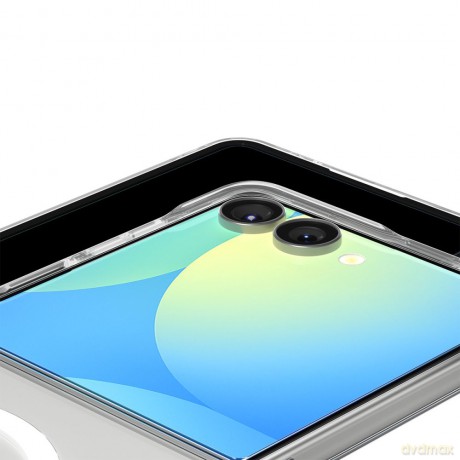Spigen nakładka AirSkin do Samsung Galaxy Z Flip 7 przezroczysta biała