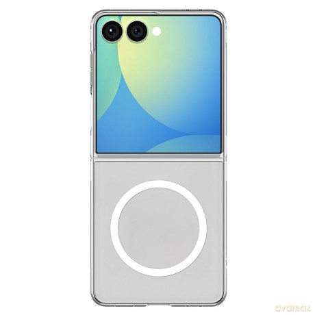 Spigen nakładka AirSkin do Samsung Galaxy Z Flip 7 przezroczysta biała