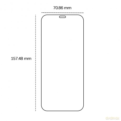 Szkło hartowane 2,5D do Honor 400