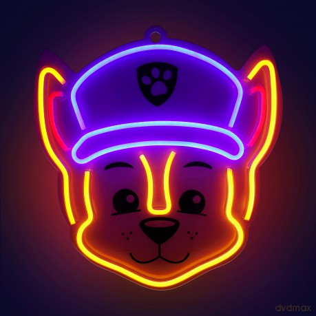 Wiszący neon LED na plexi Psi Patrol - Chase OW-130346