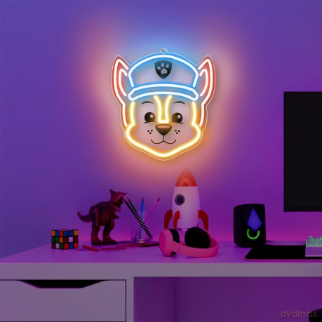 Wiszący neon LED na plexi Psi Patrol - Chase OW-130346