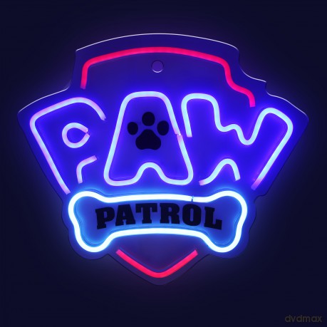 Wiszący neon LED na plexi Psi Patrol - Logo OW-130146