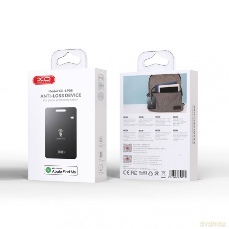 XO Lokalizator Bluetooth LP05 czarny
