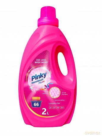 Pinky NanoWash Color - żel do prania kolor 2 L (66 prań)