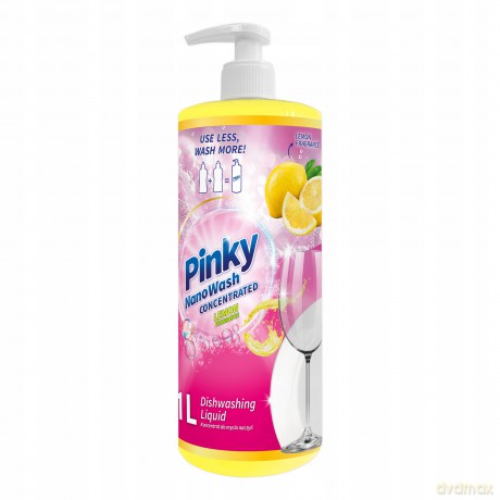 Pinky NanoWash Koncentrat do mycia naczyń Cytryna 1l