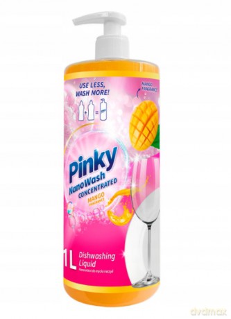 Pinky NanoWash Koncentrat do mycia naczyń Mango 1l