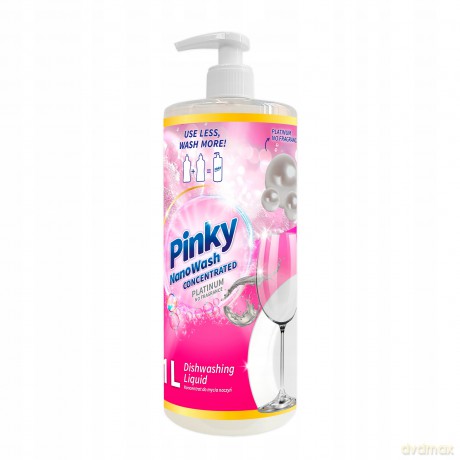 Pinky NanoWash Koncentrat do mycia naczyń Platinum 1l