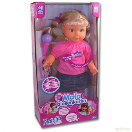 Artyk Lalka Z Telefonem I Mikrofonem 16" [ZABAWKA]