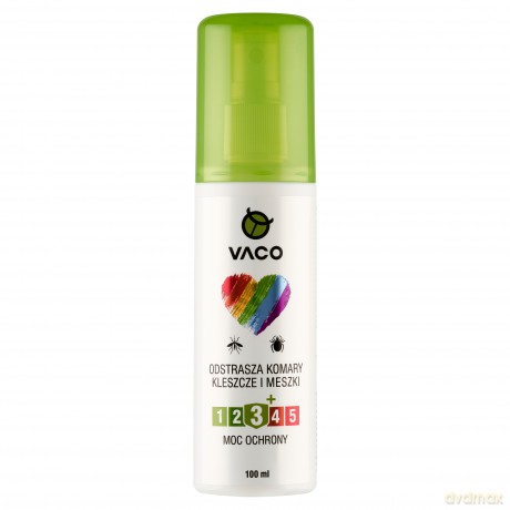 VACO Płyn na komary, kleszcze i meszki (pump spray) PRIDE EDITION - 100 ml