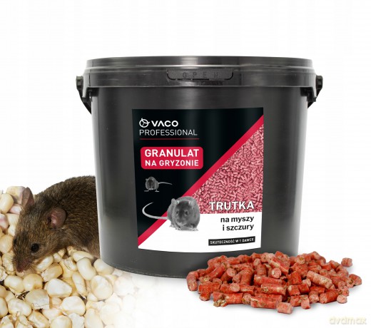 VACO PROFESSIONAL Granulat na szczury i myszy (wiadro) - 5 kg